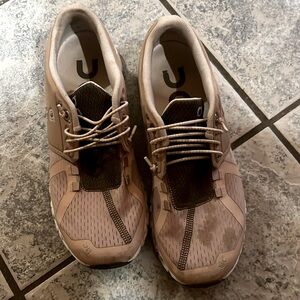 On cloud running shoes